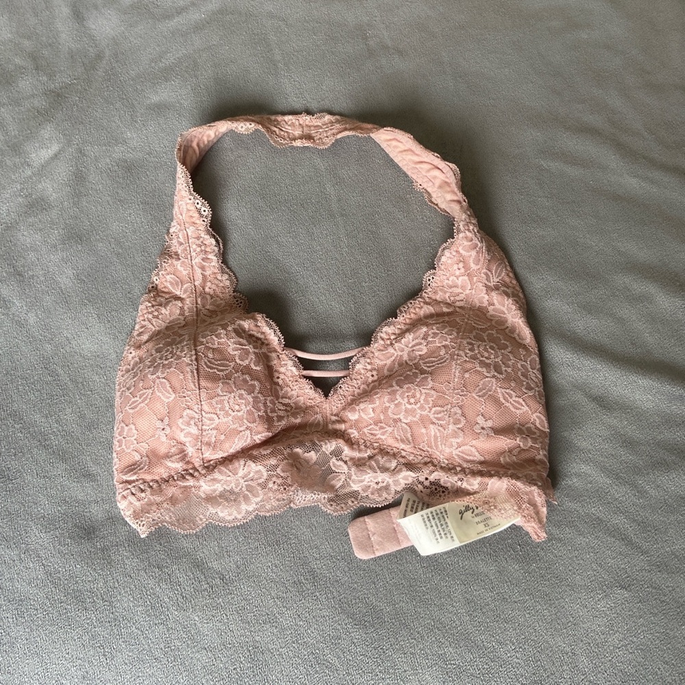 dusty rose pink gilly hicks hollister bralette
